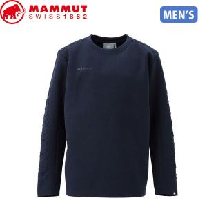 マムート メンズ スウェット 1014-04970 MAMMUT Dyno 2.0 ML Crew Neck AF Men marine melange MAM1014049705784｜hikyrm