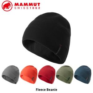 MAMMUT マムート Fleece Beanie 帽子 ビーニー 軽量 速乾 アウトドア キャンプ ハイキング レジャー メンズ レディース 1191-00540 MAM119100540