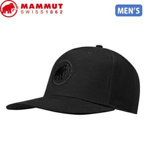 マムート メンズ 帽子 キャップ 1191-00640 MAMMUT Massone Cap black-black MAM1191006400052｜hikyrm