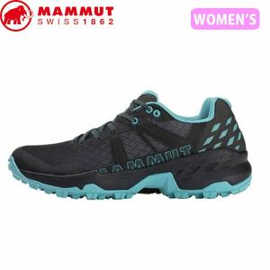 マムート MAMMUT レディース ハイキングシューズ ゴアテックス Sertig II Low GTX Women black-dark frosty 防水透湿 トレッキング MAM30300429000575｜hikyrm