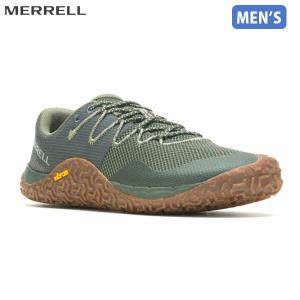 メレル MERRELL トレイル グローブ 7 パイン/ガム メンズ トレーニングシューズ ランニング フィットネス メッシュ素材 抗菌防臭 J067655 MERJ067655｜hikyrm