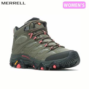 メレル MERRELL モアブ 3 シンセティック ミッド ゴアテックス オリーブ レディース ハイキングシューズ アウトドア 透湿防水 J500182 MERJ500182｜hikyrm