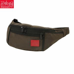 マンハッタンポーテージ Manhattan Portage ウエストバッグ CORDURA Waxed Nylon Fabric Collection Alleycat Waist Bag MP1101WXN D.Brown MP1101WXNDBROWN｜hikyrm