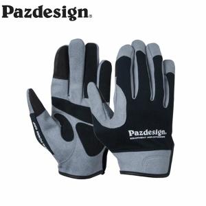 パズデザイン Pazdesign PGV-033 オフショアグローブ レザー ブラックホワイト OFFSHORE GLOVE PAZPGV033BWT｜hikyrm