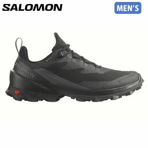 サロモン SALOMON メンズ トレッキングシューズ ゴアテックス CROSS OVER 2 GTX PHANTOM/MAGNET/BLACK 防水透湿 ハイキング  登山靴 SALL47269000｜hikyrm