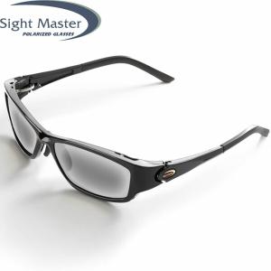 サイトマスター Sight Master 偏光サングラス 釣り メガネ ウルティモプラスブラック LG/シルバーミラー(SWRレンズ) 6カーブ アウトドア SIG775135152201｜hikyrm