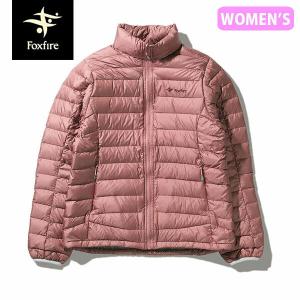 セール フォックスファイヤー Foxfire レディース ダウンジャケット PFユニットダウンジャケット PF Unit Down Jacket 800FP モーブピンク T-FOX8113160226｜hikyrm