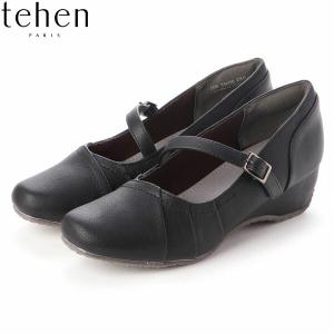 テーン tehen レディース パンプス ストラップパンプス TN110 BLACK マドラス madras TEHTN110BLA｜hikyrm