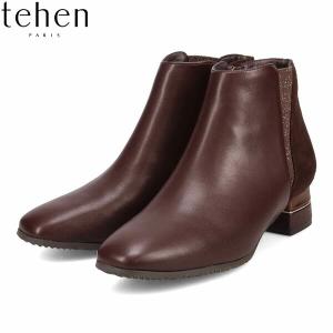 テーン tehen レディース サイドゴアブーツ TN1788 D-BROWN 撥水 マドラス madras TEHTN1788DBR｜hikyrm