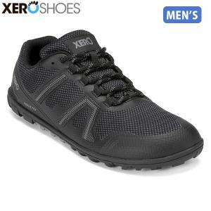 ゼロシューズ XEROSHOES メンズ トレイルランニングシューズ スニーカー M's メサトレイルWP ブラック 防水 MXM XERMXMBLK｜hikyrm