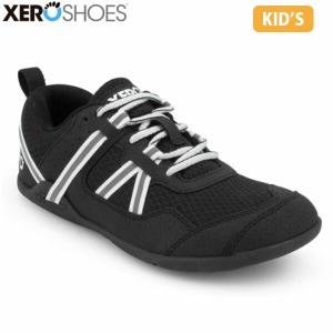 ゼロシューズ XEROSHOES スニーカー KID's プリオ ユース ブラック/ホワイト PRY キッズ ジュニア スポーツ アウトドア XERPRYBLW｜hikyrm