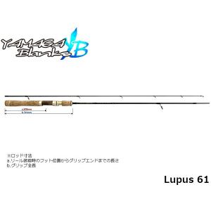 ヤマガブランクス Yamaga Blanks ロッド Lupus 61 ルーパス61 Ybs Ndpa Org