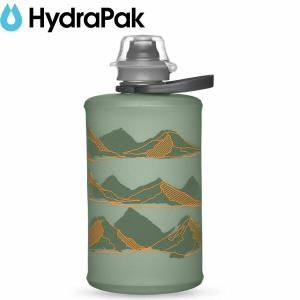 ハイドラパック Hydrapak ストウマウンテン 350mL スートログリーン ハイドレーション コンパクト ポータブル 水筒 キャンプ アウトドア Z-HYDGS340SM｜hikyrm