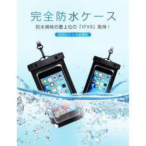 防水ケース 2個セット 防水等級IPX8 携帯...の詳細画像2