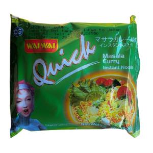 waiwai noodle Masala Curry 1pkt ワイワイヌードル マサラカレー 75g インスタント麺