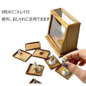 リング専門ディスプレイショーケース 陳列 トレイ トレー 指輪 