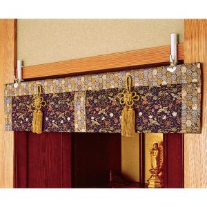 仏間用 神殿 竹 御簾 おみす 和室用 すだれ 日本製 各サイズ : 和柄