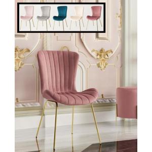 カフェチェア ティーチェア ダイニングチェア 椅子 いす イス クラシック モダン サロン ベロア風...