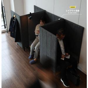 個室 パーテーション付き ソファー 会議室 プ...の詳細画像3