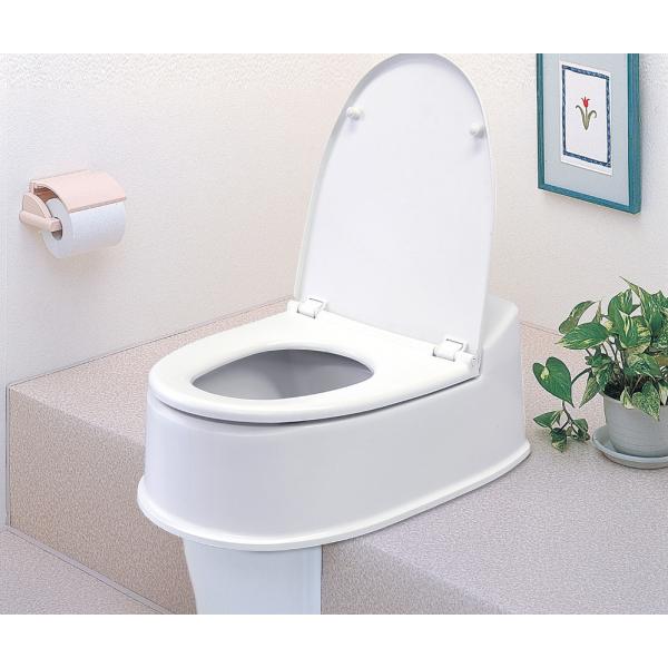 かぶせるだけで和式トイレが洋式に変身 介護用品 便座 工事不要 リフォーム