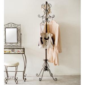 ポールハンガー コートハンガー コート掛け ハンガーラック フルール