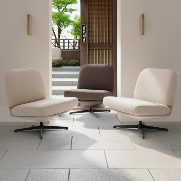 回転チェア ラウンジチェア リラックスチェア ダイニングチェア カフェチェア ティーチェア パーソナ...