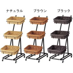 ササガワ 組立式木製傾斜飾り棚 2Way 什器 即売会 創作イベント