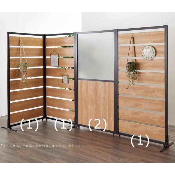 店舗什器 間仕切り パーテーション 幅90cm 高182cm kkkez ディスプレイ ハンガーラッ...