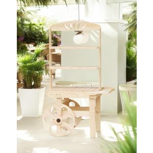 マルシェ ワゴン イベント セール 屋台 販売台 テント屋根付き 木製