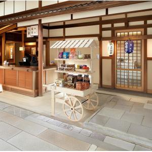 屋台販売台 ビュッフェ ディスプレイショーケース マルシェワゴン レジ