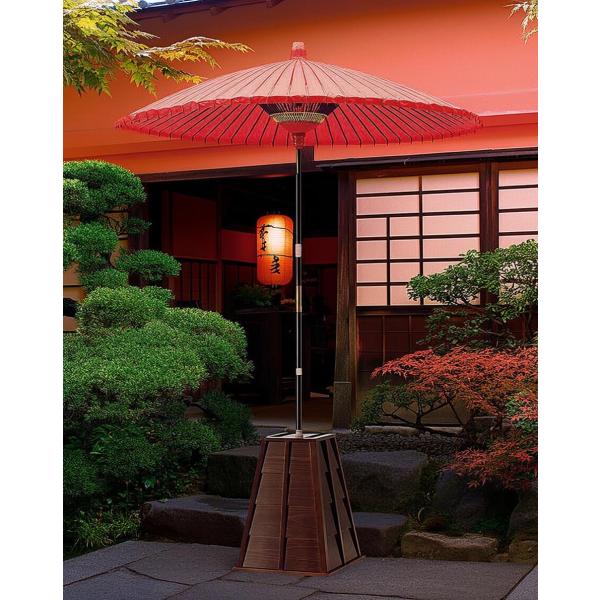 野点 野立 和傘 民芸和家具 傘立て 野点傘 3サイズ展開 日本料理店用 パラソル 屋台 庭園 ガー...