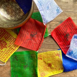 タルチョ　祈祷旗　チベット　五色旗　イベント　アジア雑貨｜Himalayan Organic