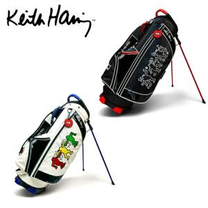 キースヘリング Keith Haring スタンドキャディバッグ メンズ レディース Dancing Dogs KHCB-02｜himaraya-okinawa