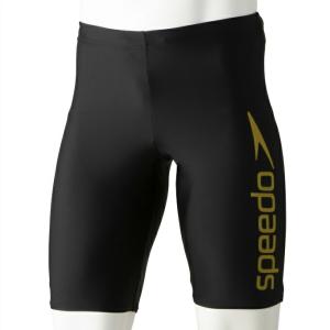 【沖縄県内（離島含）3，300円以上送料無料】スピード speedo フィットネス水着 メンズ ロングスパッツ ビックロゴ SF62060-KD｜himaraya-okinawa