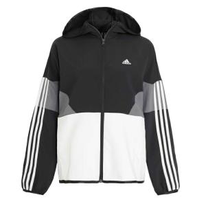 アディダス スポーツウェア レディース ルーズフィット カラーブロック フード付きクロスジャケット JSY05-IM8704 adidas｜himaraya-okinawa