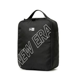 ニューエラ NEW ERA シューズケース メンズ シューケース 17L NEW ERA アウトライン ブラック 14108400｜himaraya-okinawa