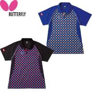 バタフライ(BUTTERFLY) ゲームシャツ ジェム 45000 卓球ウェア メンズ レディース｜himaraya-rkt