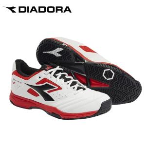 ディアドラ(diadora) スピードチャレンジ2 AG (SPEED CHALLENGE 2 AG) 173005-1425 ホワイト×ブラック テニスシューズ メンズ レディース オールコート