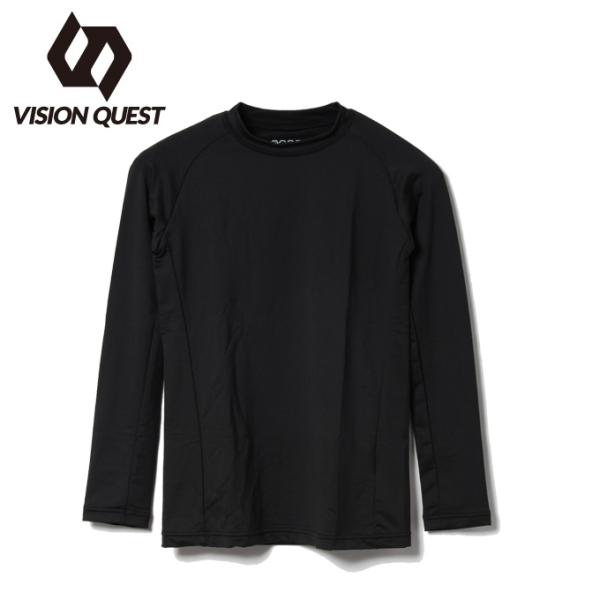 ビジョンクエスト VISION QUEST  アンダーウェア 長袖 ジュニア クルーネックアンダーシ...