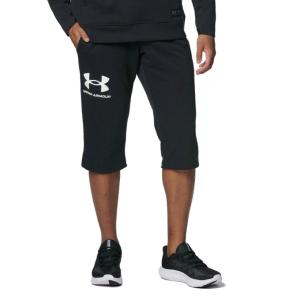 アンダーアーマー 七分丈パンツ メンズ UAライバルテリー 3/4パンツ 1384819-001 UNDER ARMOUR  sw