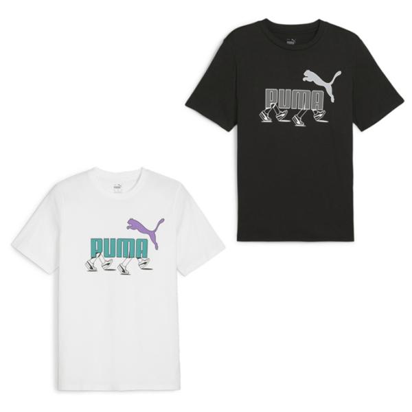 プーマ Tシャツ 半袖 メンズ GRAPHICS スニーカー Tシャツ 681169 PUMA sw...