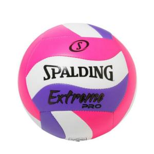スポルディング SPALDING バレーボール エクストリームプロ ウェーブ ピンク パープル 5号球 72-199Z バレー 高校 大学 一般用 バレーボール用品 sw