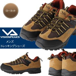 【高品質・低価格】ビジョンピークス（VISIONPEAKS）  トレッキングシューズ（メンズ）  ライトハイカー　4　ローカット (BR)