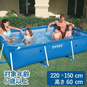 プール INTEX インテックス フレームプール 大型 300×200×75cm 6歳以上