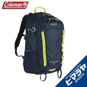 コールマン リュックサック 30L メンズ レディース トレックモーション30 ネイビー TREKMOTION30L Coleman 日帰り登山 バックパック バッグ 大容量