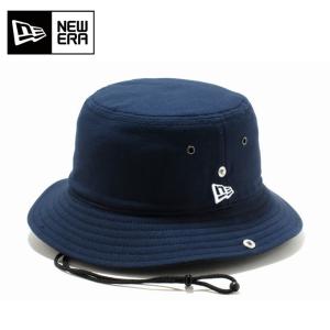 ニューエラ NEW ERA ハット Bucket-01 ダックコットン ネイビー アゴ紐付 11308383 アウトドア トレッキング アクセサリー｜himaraya