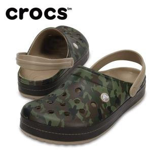 クロックス  crocs  サンダル メンズ  Crocband Camo II Clog　クロックバンド カモ 2.0 クロッグ 204091-2G9