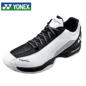 ヨネックス テニスシューズ オールコート メンズ パワークッション206D SHT206D-141 YONEX ホワイト/ブラック