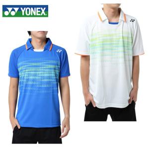 ヨネックス テニスウェア ゲームシャツ メンズ ゲームポロシャツ 12111 YONEX バドミントンウェア