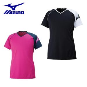 ミズノ バレーボールウェア 半袖シャツ メンズ レディース プラクティスシャツ V2MA8082 MIZUNO